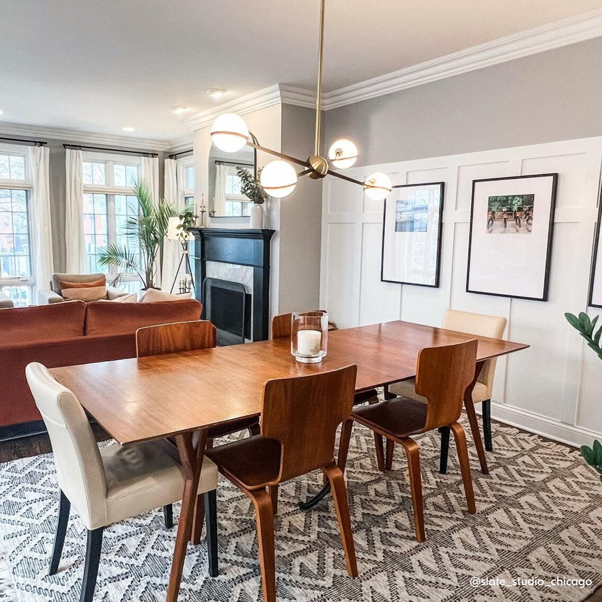 Mid century modern dining table west elm hotsell